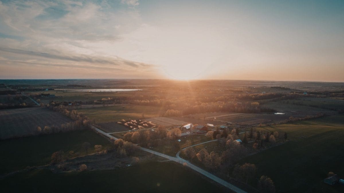 Forsythe Farms Arial View Forsythe Family Farms