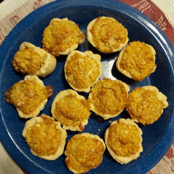 Coconut Raspberry Tarts