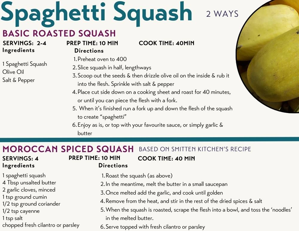 Spaghetti Squash - Forsythe Family Farms