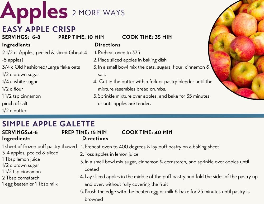 Forsythe Family Farms - Apple Recipes