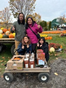 fresh pressed apple cider